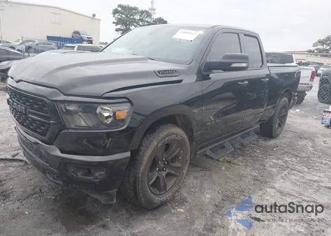 2022 Ram 1500 Big Horn 4X2 6'4 Box z USA, uszkodzony, nr VIN 1C6RREBT8NN475401